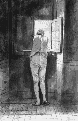 Goethe alla finestra - Tischbein