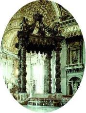 Baldacchino di San Pietro del Bernini